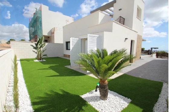 Villa in Los Belones(Murcia) zu verkaufen, Wohnfläche 168 m², Zustand Erstbezug, Klimaanlage, Grundstück 430 m², 3 Schlafzimmer, 2 Badezimmer, Pool, ref.: HA-LBN-110-E01-3