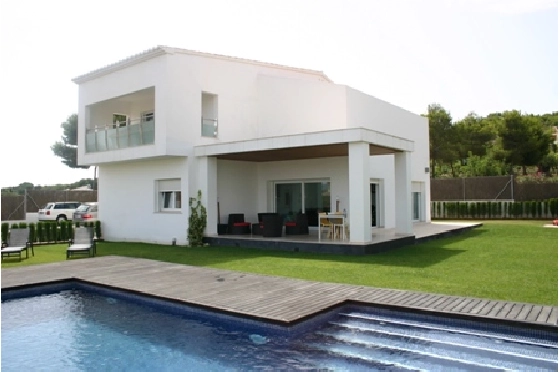 Villa in Javea(Balcon) zu verkaufen, Wohnfläche 265 m², Grundstück 1048 m², 6 Schlafzimmer, 3 Badezimmer, Pool, ref.: SV-2618-1