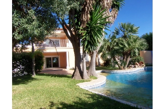 Villa in Moraira(Club Moraira) zu verkaufen, Wohnfläche 220 m², Baujahr 2000, + Fussbodenheizung, Klimaanlage, Grundstück 800 m², 4 Schlafzimmer, 3 Badezimmer, Pool, ref.: BI-MT.H-523-11