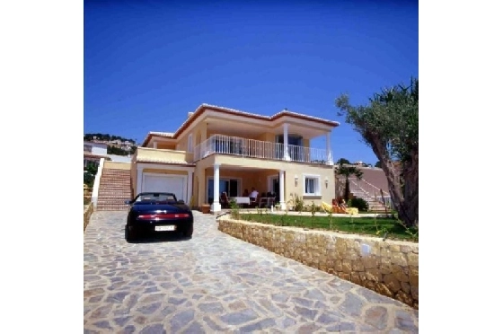 Villa in Moraira(Club Moraira) zu verkaufen, Wohnfläche 220 m², Baujahr 2000, + Fussbodenheizung, Klimaanlage, Grundstück 800 m², 4 Schlafzimmer, 3 Badezimmer, Pool, ref.: BI-MT.H-523-33