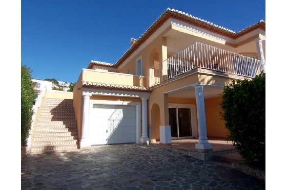 Villa in Moraira(Club Moraira) zu verkaufen, Wohnfläche 220 m², Baujahr 2000, + Fussbodenheizung, Klimaanlage, Grundstück 800 m², 4 Schlafzimmer, 3 Badezimmer, Pool, ref.: BI-MT.H-523-9