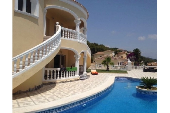 Villa in Calpe zu verkaufen, Wohnfläche 380 m², Baujahr 2013, + marble (electric), Klimaanlage, Grundstück 1000 m², 4 Schlafzimmer, 4 Badezimmer, Pool, ref.: BI-CA.H-314-9