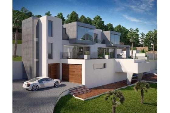 Villa in Calpe(La Empedrola) zu verkaufen, Wohnfläche 592 m², Baujahr 2016, + Fussbodenheizung, Klimaanlage, Grundstück 2010 m², 5 Schlafzimmer, 6 Badezimmer, Pool, ref.: BI-CA.H-343-6