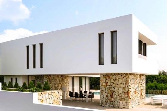 Villa in Javea(Tosalet 5) zu verkaufen, Wohnfläche 372 m², Baujahr 2015, Klimaanlage, Grundstück 1000 m², 3 Schlafzimmer, 2 Badezimmer, Pool, ref.: BI-JA.H-100-3