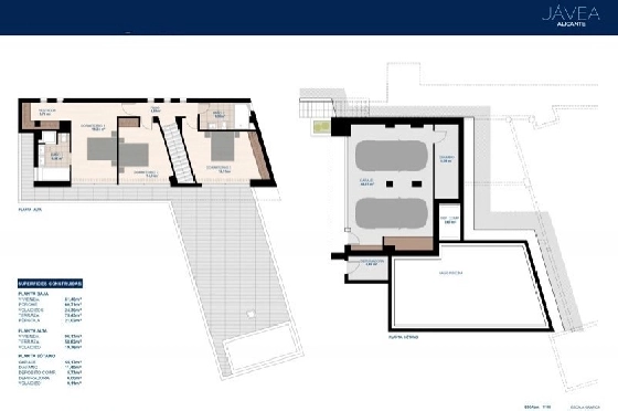 Villa in Javea(Tosalet 5) zu verkaufen, Wohnfläche 372 m², Baujahr 2015, Klimaanlage, Grundstück 1000 m², 3 Schlafzimmer, 2 Badezimmer, Pool, ref.: BI-JA.H-100-8