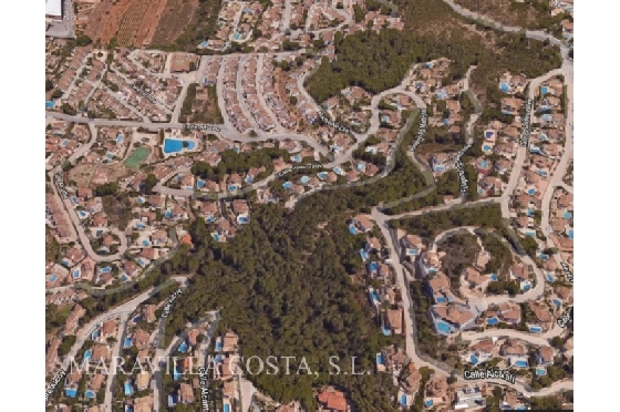 Wohngrundstück in Moraira zu verkaufen, Klimaanlage, Grundstück 1610 m², Pool, ref.: MV-2355-5