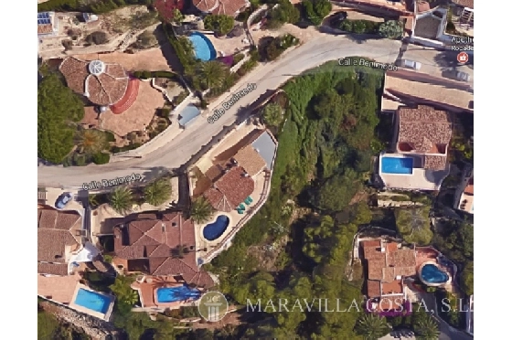 Wohngrundstück in Moraira(Benimeit) zu verkaufen, Klimaanlage, Grundstück 800 m², Pool, ref.: MV-2356-3