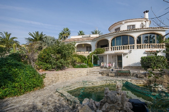 Villa in Calpe(Empedrola) zu verkaufen, Wohnfläche 874 m², Baujahr 1982, Zustand gepflegt, + Fussbodenheizung, Klimaanlage, Grundstück 5580 m², 16 Schlafzimmer, 10 Badezimmer, Pool, ref.: AS-0318-3