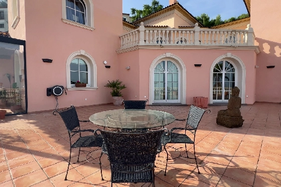 Villa in Denia-La Sella zu verkaufen, Wohnfläche 425 m², Baujahr 2006, Zustand neuwertig, + Fussbodenheizung, Klimaanlage, Grundstück 1300 m², 5 Schlafzimmer, 4 Badezimmer, Pool, ref.: MJ-0618-30