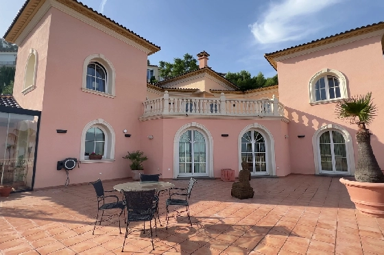 Villa in Denia-La Sella zu verkaufen, Wohnfläche 425 m², Baujahr 2006, Zustand neuwertig, + Fussbodenheizung, Klimaanlage, Grundstück 1300 m², 5 Schlafzimmer, 4 Badezimmer, Pool, ref.: MJ-0618-4