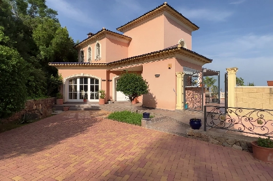 Villa in Denia-La Sella zu verkaufen, Wohnfläche 425 m², Baujahr 2006, Zustand neuwertig, + Fussbodenheizung, Klimaanlage, Grundstück 1300 m², 5 Schlafzimmer, 4 Badezimmer, Pool, ref.: MJ-0618-5