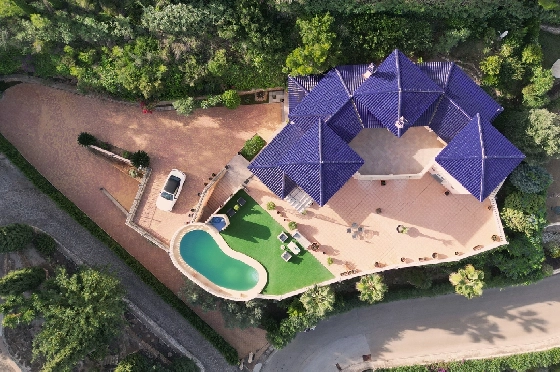 Villa in Denia-La Sella zu verkaufen, Wohnfläche 425 m², Baujahr 2006, Zustand neuwertig, + Fussbodenheizung, Klimaanlage, Grundstück 1300 m², 5 Schlafzimmer, 4 Badezimmer, Pool, ref.: MJ-0618-9