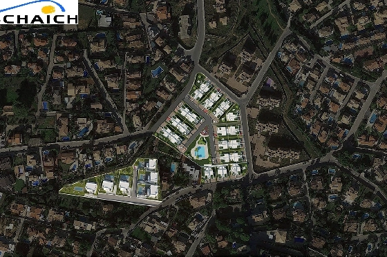 Reihenhaus in Denia zu verkaufen, Wohnfläche 180 m², Baujahr 2022, Zustand Erstbezug, Grundstück 157 m², 2 Schlafzimmer, 2 Badezimmer, Pool, ref.: GC-1418-19