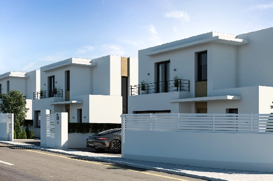 Villa in Denia zu verkaufen, Wohnfläche 172 m², Baujahr 2019, Zustand Erstbezug, Grundstück 390 m², 3 Schlafzimmer, 3 Badezimmer, ref.: GC-1518-3