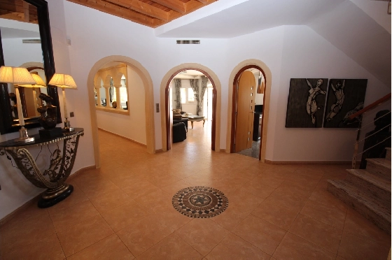 Villa in Javea(Tosca Mar) zu verkaufen, Wohnfläche 400 m², Baujahr 2007, Zustand modernisiert, + Fussbodenheizung, Klimaanlage, Grundstück 1545 m², 4 Schlafzimmer, 4 Badezimmer, Pool, ref.: GC-1918-10