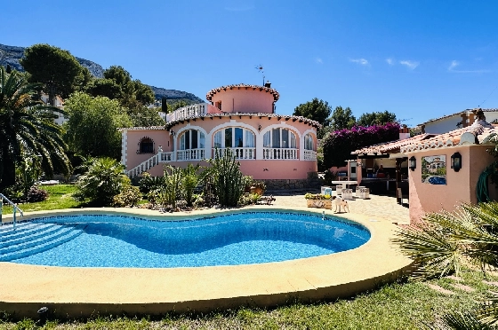 Villa in Denia(La Pedrera) zu verkaufen, Wohnfläche 233 m², Baujahr 1990, Zustand gepflegt, + Zentralheizung, Klimaanlage, Grundstück 800 m², 3 Schlafzimmer, 3 Badezimmer, Pool, ref.: SC-T0524-34