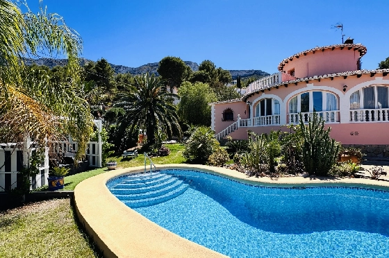 Villa in Denia(La Pedrera) zu verkaufen, Wohnfläche 233 m², Baujahr 1990, Zustand gepflegt, + Zentralheizung, Klimaanlage, Grundstück 800 m², 3 Schlafzimmer, 3 Badezimmer, Pool, ref.: SC-T0524-36