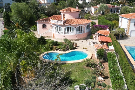 Villa in Denia(La Pedrera) zu verkaufen, Wohnfläche 233 m², Baujahr 1990, Zustand gepflegt, + Zentralheizung, Klimaanlage, Grundstück 800 m², 3 Schlafzimmer, 3 Badezimmer, Pool, ref.: SC-T0524-4