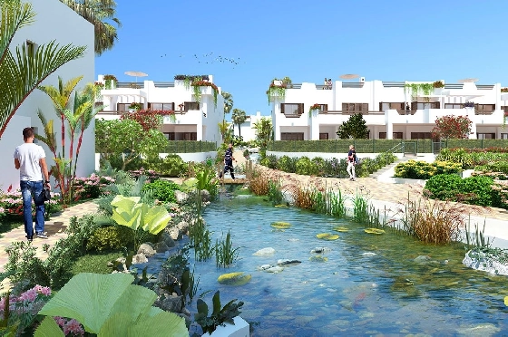 Erdgeschoss Apartment in San Juan de los Terreros zu verkaufen, Wohnfläche 122 m², Zustand Erstbezug, Klimaanlage, 3 Schlafzimmer, 2 Badezimmer, Pool, ref.: HA-STN-135-A03-4