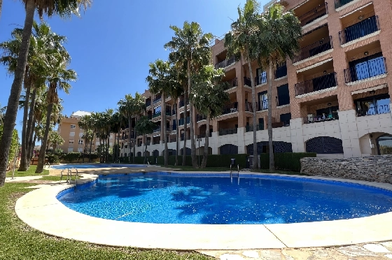 Apartment in Denia(Centro) zur Ferienvermietung, Wohnfläche 84 m², Zustand gepflegt, + KLIMA, Klimaanlage, 1 Schlafzimmer, 2 Badezimmer, Pool, ref.: T-1318-1