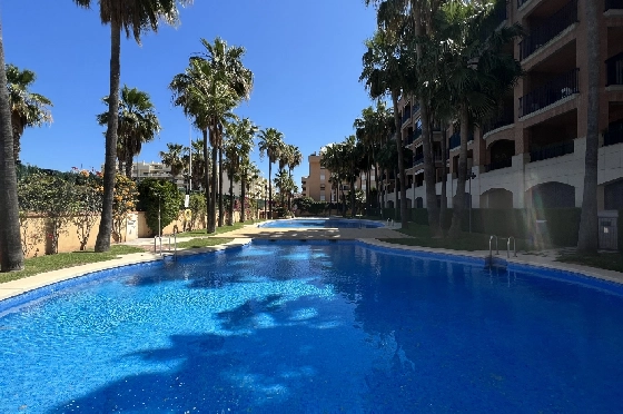 Apartment in Denia(Centro) zur Ferienvermietung, Wohnfläche 84 m², Zustand gepflegt, + KLIMA, Klimaanlage, 1 Schlafzimmer, 2 Badezimmer, Pool, ref.: T-1318-4