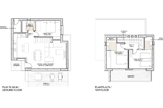 Villa in Entrenaranjos zu verkaufen, Wohnfläche 141 m², Zustand Erstbezug, Grundstück 221 m², 3 Schlafzimmer, 3 Badezimmer, ref.: HA-ENN-111-E01-6