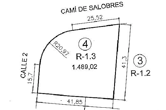 Wohngrundstück in El Vergel(Salobres) zu verkaufen, Grundstück 1489 m², ref.: GC-0819-7