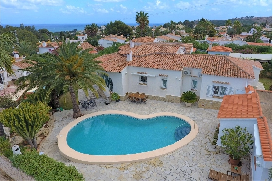 Villa in Denia(Montgo) zu verkaufen, Wohnfläche 163 m², Baujahr 1981, + Zentralheizung, Klimaanlage, Grundstück 809 m², 3 Schlafzimmer, 2 Badezimmer, Pool, ref.: HD-0619-3