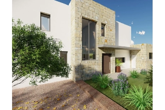 Villa in Calpe(Buenavista) zu verkaufen, Wohnfläche 220 m², Baujahr 2019, Klimaanlage, Grundstück 850 m², 4 Schlafzimmer, 3 Badezimmer, Pool, ref.: BI-CA.H-413-1