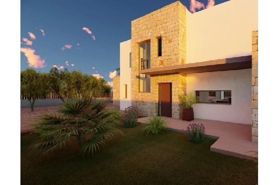 Villa in Calpe(Buenavista) zu verkaufen, Wohnfläche 220 m², Baujahr 2019, Klimaanlage, Grundstück 850 m², 4 Schlafzimmer, 3 Badezimmer, Pool, ref.: BI-CA.H-413-16