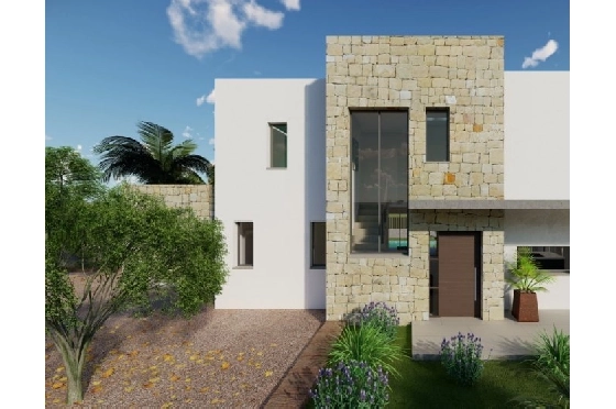 Villa in Calpe(Buenavista) zu verkaufen, Wohnfläche 220 m², Baujahr 2019, Klimaanlage, Grundstück 850 m², 4 Schlafzimmer, 3 Badezimmer, Pool, ref.: BI-CA.H-413-25