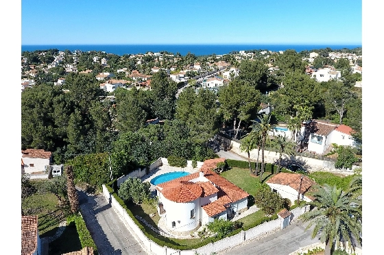 Villa in Denia(Don Quijote I) zu verkaufen, Wohnfläche 154 m², Baujahr 1983, Zustand gepflegt, + Zentralheizung, Klimaanlage, Grundstück 918 m², 3 Schlafzimmer, 2 Badezimmer, Pool, ref.: SC-T1121-21