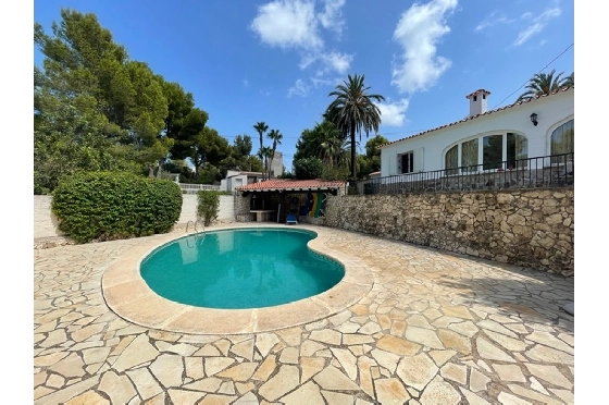 Villa in Denia(Don Quijote I) zu verkaufen, Wohnfläche 154 m², Baujahr 1983, Zustand gepflegt, + Zentralheizung, Klimaanlage, Grundstück 918 m², 3 Schlafzimmer, 2 Badezimmer, Pool, ref.: SC-T1121-6