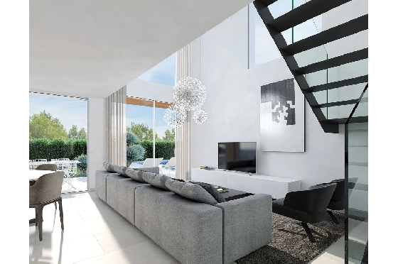 Villa in Finestrat zu verkaufen, Wohnfläche 175 m², Zustand Erstbezug, Klimaanlage, Grundstück 407 m², 3 Schlafzimmer, 3 Badezimmer, Pool, ref.: HA-FIN-290-E01-4