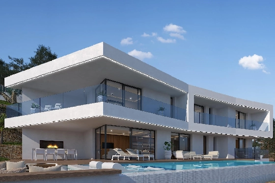 Villa in Javea(Nova Xabia) zu verkaufen, Wohnfläche 230 m², Klimaanlage, Grundstück 1500 m², 4 Schlafzimmer, 4 Badezimmer, ref.: BP-2091JAV-1