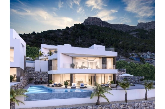 Villa in Calpe zu verkaufen, Wohnfläche 410 m², Klimaanlage, Grundstück 820 m², 4 Schlafzimmer, 5 Badezimmer, ref.: BP-3061CAL-2