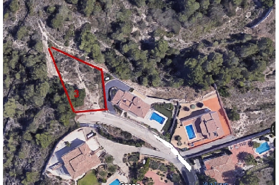 Wohngrundstück in Moraira(Benimeit) zu verkaufen, Grundstück 1280 m², ref.: BP-3067MOR-7