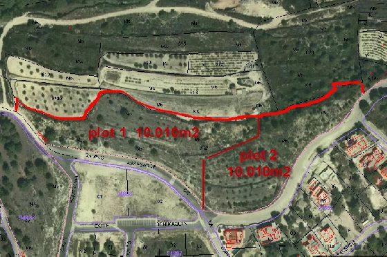 Wohngrundstück in Moraira(Benimeit) zu verkaufen, Grundstück 10010 m², ref.: BP-3097MOR-2