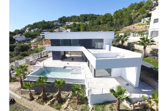 Villa in Javea zu verkaufen, Wohnfläche 374 m², Klimaanlage, Grundstück 1000 m², 3 Schlafzimmer, 3 Badezimmer, Pool, ref.: CA-H-1298-AMB-1