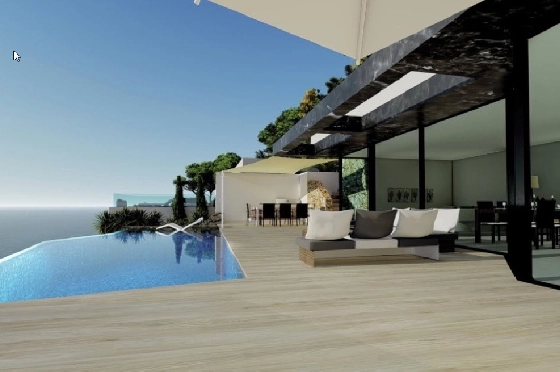 Villa in Calpe(Maryvilla) zu verkaufen, Wohnfläche 349 m², Klimaanlage, Grundstück 630 m², 4 Schlafzimmer, 4 Badezimmer, ref.: BP-3231CAL-1