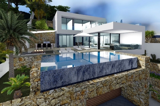 Villa in Calpe(Maryvilla) zu verkaufen, Wohnfläche 440 m², Klimaanlage, Grundstück 637 m², 4 Schlafzimmer, 6 Badezimmer, ref.: BP-3230CAL-7