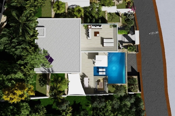 Villa in Calpe(Maryvilla) zu verkaufen, Wohnfläche 440 m², Klimaanlage, Grundstück 637 m², 4 Schlafzimmer, 6 Badezimmer, ref.: BP-3230CAL-8