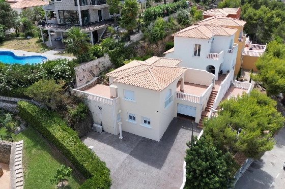 Eck-Reihenhaus in Denia(Pedrera) zu verkaufen, Wohnfläche 108 m², Baujahr 2016, Zustand neuwertig, + Zentralheizung, Grundstück 191 m², 2 Schlafzimmer, 2 Badezimmer, Pool, ref.: SC-RV0120-1