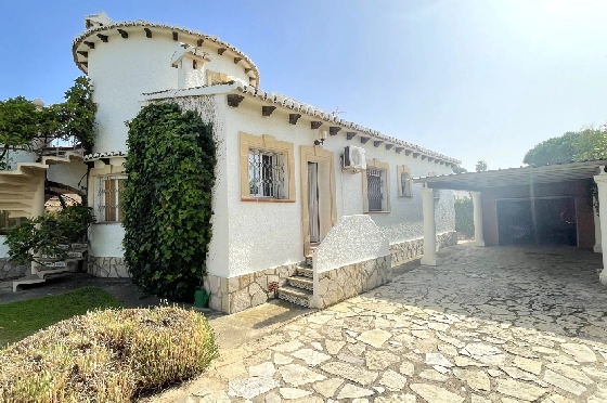 Villa in Denia zu verkaufen, Wohnfläche 150 m², Baujahr 1984, Zustand gepflegt, + Zentralheizung, Klimaanlage, Grundstück 850 m², 3 Schlafzimmer, 3 Badezimmer, Pool, ref.: AS-1020-6