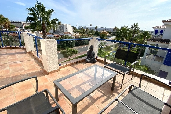 Penthouse Apartment in Denia(Deveses) zu verkaufen, Wohnfläche 84 m², Baujahr 2003, Zustand gepflegt, + Ofen, Klimaanlage, 2 Schlafzimmer, 2 Badezimmer, Pool, ref.: AS-2320-16