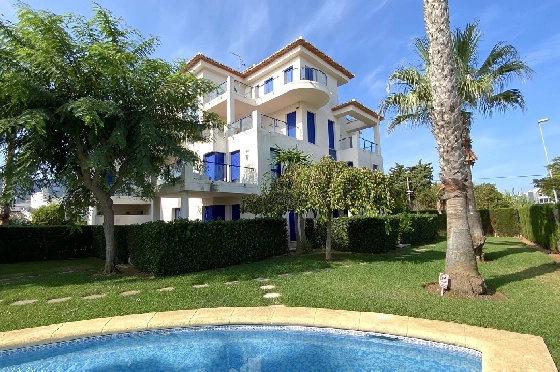 Penthouse Apartment in Denia(Deveses) zu verkaufen, Wohnfläche 84 m², Baujahr 2003, Zustand gepflegt, + Ofen, Klimaanlage, 2 Schlafzimmer, 2 Badezimmer, Pool, ref.: AS-2320-4