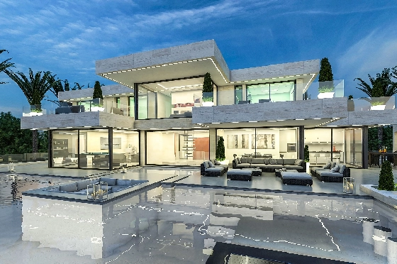 Villa in Denia zu verkaufen, Wohnfläche 671 m², Klimaanlage, Grundstück 1600 m², 5 Schlafzimmer, 6 Badezimmer, Pool, ref.: UM-UV-MASERATI-10