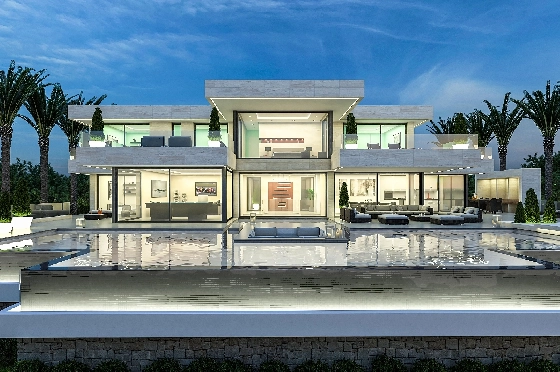 Villa in Denia zu verkaufen, Wohnfläche 671 m², Klimaanlage, Grundstück 1600 m², 5 Schlafzimmer, 6 Badezimmer, Pool, ref.: UM-UV-MASERATI-12