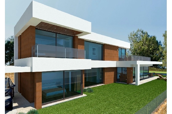 Villa in Javea(Valle del Sol) zu verkaufen, Wohnfläche 199 m², Klimaanlage, Grundstück 1276 m², 3 Schlafzimmer, 3 Badezimmer, ref.: BP-3373JAV-2