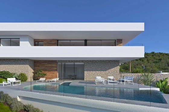 Villa in Cumbre del Sol(Residencial Plus Jazmines) zu verkaufen, Wohnfläche 183 m², Grundstück 963 m², 3 Schlafzimmer, 4 Badezimmer, Pool, ref.: VA-AJ063-5